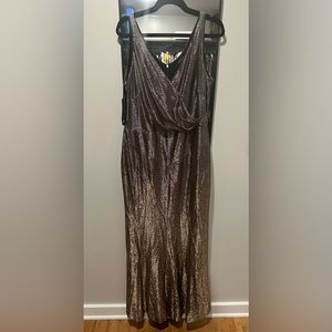 Ralph Lauren Gold Formal Dress - Greek Goddess!